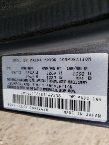 Photo 10 from auction – 2014 MAZDA 6 TOURING with VIN JM1GJ1T61E1147558