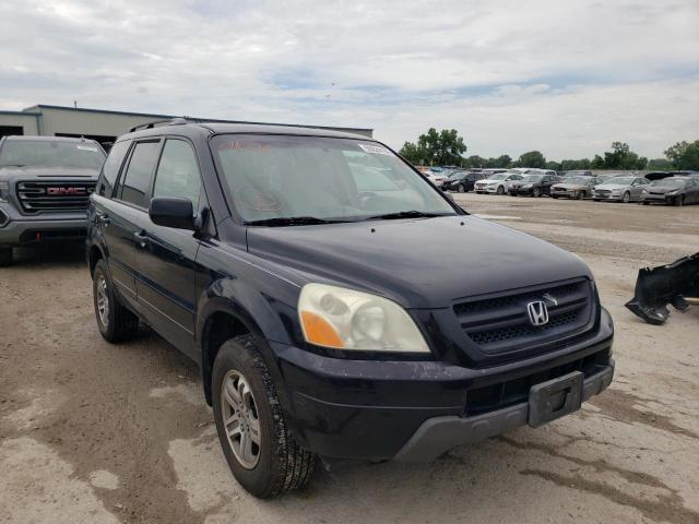 Photo 1 from auction – 2003 HONDA PILOT EXL with VIN 2HKYF185X3H611006