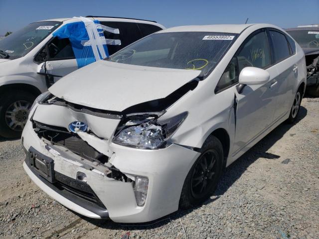 Photo 2 from auction – 2015 TOYOTA PRIUS with VIN JTDKN3DUXF0420947