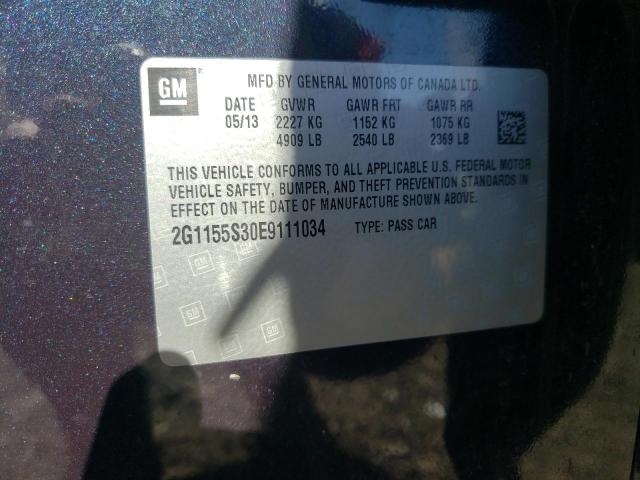 Photo 10 from auction – 2014 CHEVROLET IMPALA LTZ with VIN 2G1155S30E9111034