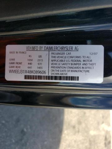 Photo 10 from auction – 2008 SMART FORTWO PUR with VIN WMEEJ31X48K089606