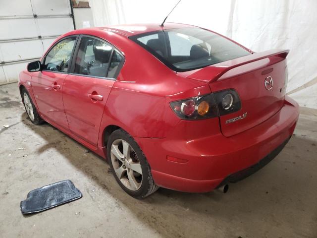 Photo 3 from auction – 2005 MAZDA 3 S with VIN JM1BK323951256232