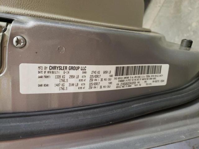 Photo 10 from auction – 2014 DODGE GRAND CARA with VIN 2C4RDGBG2ER432939