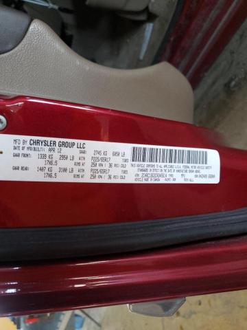 Photo 10 from auction – 2012 CHRYSLER TOWN & COU with VIN 2C4RC1BG3CR345614
