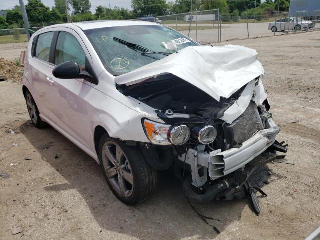 CHEVROLET SONIC RS 2014 with VIN 1G1JG6SB0E4209619 - Photo from auction