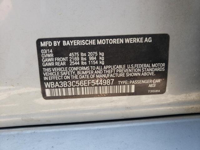Photo 10 from auction – 2014 BMW 328 XI with VIN WBA3B3C56EF544987