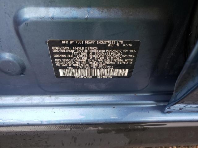 Photo 10 from auction – 2016 SUBARU CROSSTREK with VIN JF2GPAKC8GH328304