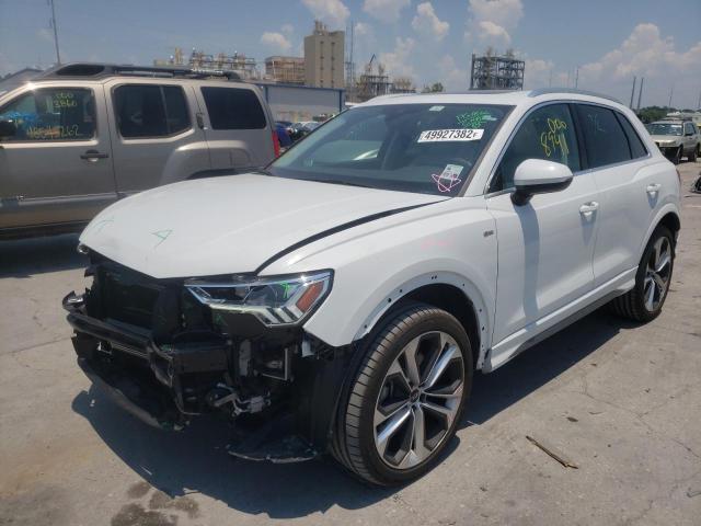 Photo 2 from auction – 2021 AUDI Q3 PREMIUM with VIN WA1EECF38M1081642