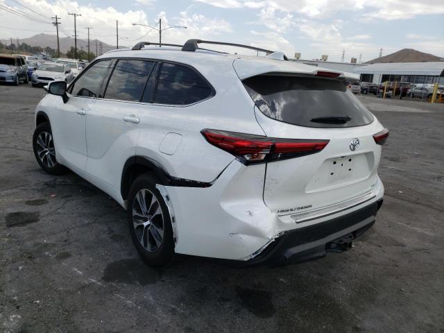 Photo 3 from auction – 2021 TOYOTA HIGHLANDER with VIN 5TDHZRAHXMS520713