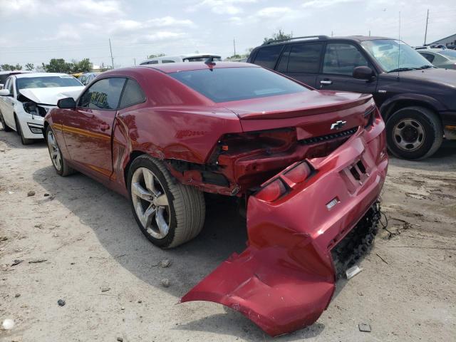 Photo 3 from auction – 2012 CHEVROLET CAMARO SS with VIN 2G1FJ1EJ4C9193433