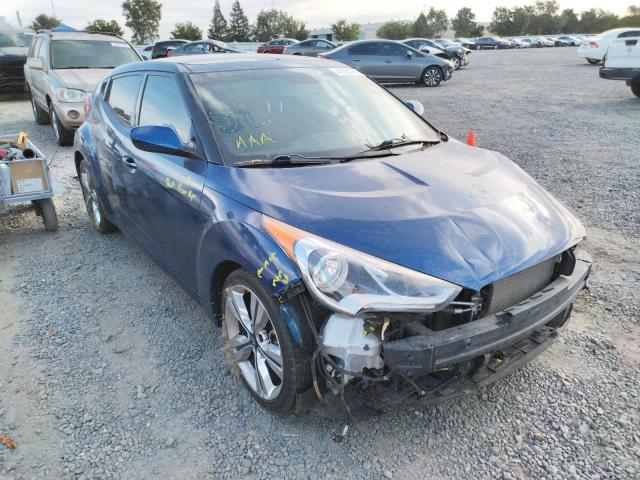 HYUNDAI VELOSTER 2017 with VIN KMHTC6AD0HU312439 - Photo from auction