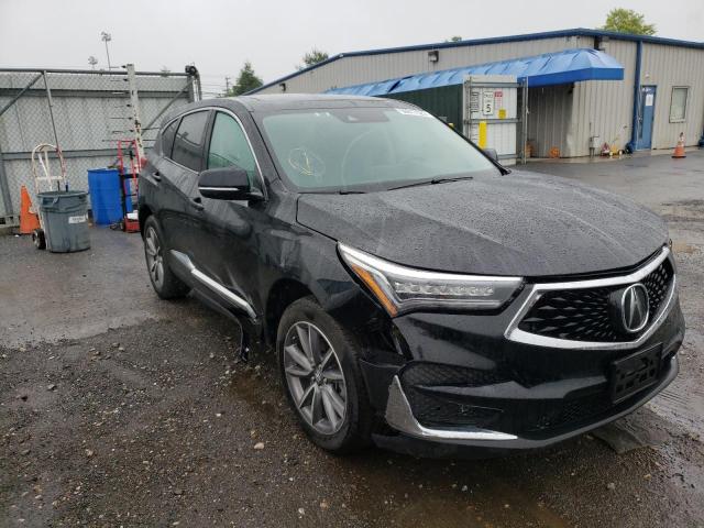 ACURA RDX TECHNO 2020 with VIN 5J8TC2H53LL032879 - Photo from auction