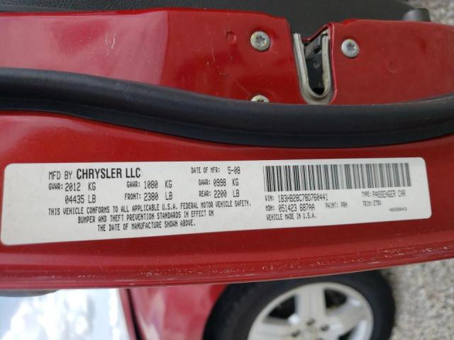 Photo 10 from auction – 2008 DODGE CALIBER with VIN 1B3HB28C78D760441