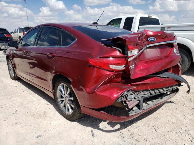 Photo 3 from auction – 2017 FORD FUSION SE with VIN 3FA6P0HD4HR367188