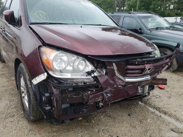 Photo 9 from auction – 2008 HONDA ODYSSEY EX with VIN 5FNRL38438B031831