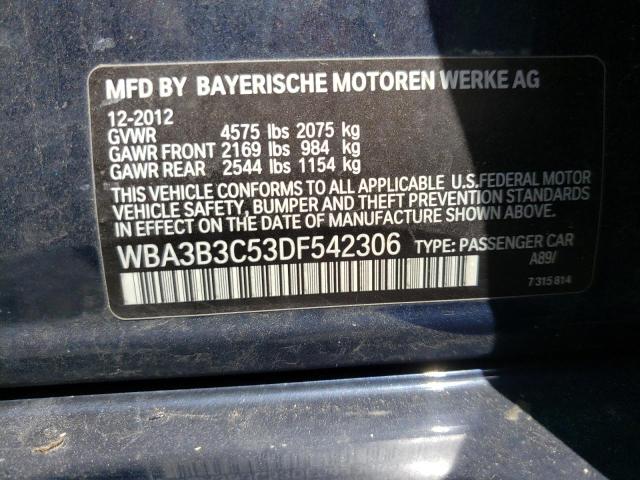 Фото 10 с аукциона – 2013 BMW 328 XI с VIN WBA3B3C53DF542306