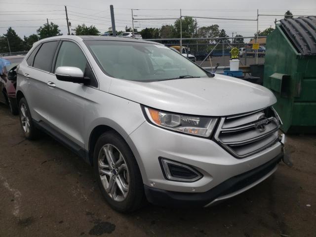 FORD EDGE TITAN 2015 with VIN 2FMPK4K95FBB00982 - Photo from auction