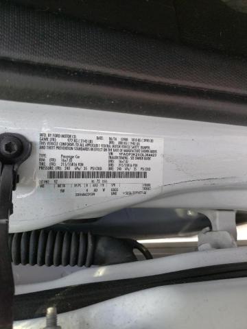 Photo 10 from auction – 2016 FORD FOCUS SE with VIN 1FADP3K2XGL364423