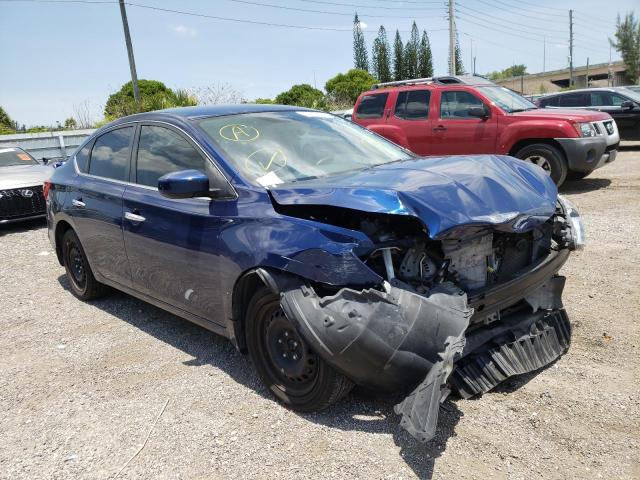 NISSAN SENTRA S 2016 with VIN 3N1AB7AP9GY334792 - Photo from auction