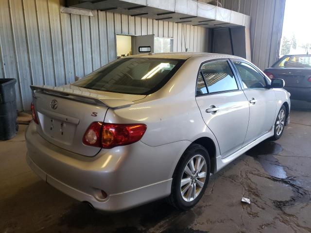Photo 4 from auction – 2009 TOYOTA COROLLA BA with VIN 1NXBU40E69Z016690
