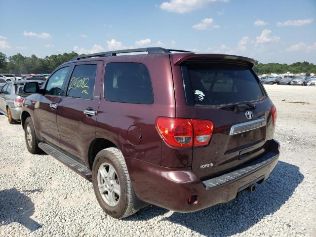 Photo 3 from auction – 2008 TOYOTA SEQOUIA with VIN 5TDBY68A78S022068