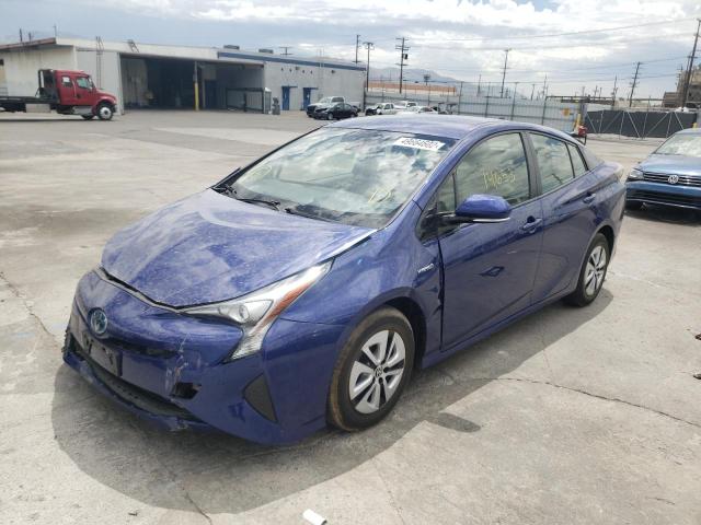 Photo 2 from auction – 2018 TOYOTA PRIUS with VIN JTDKBRFUXJ3585719