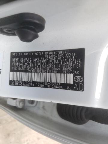 Photo 10 from auction – 2017 TOYOTA COROLLA L with VIN 2T1BURHE2HC819188