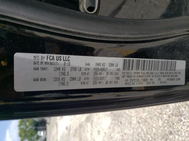 Photo 10 from auction – 2018 DODGE JOURNEY SE with VIN 3C4PDCAB1JT498301