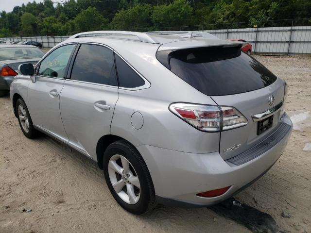 Photo 3 from auction – 2010 LEXUS RX 350 with VIN 2T2BK1BA6AC076744