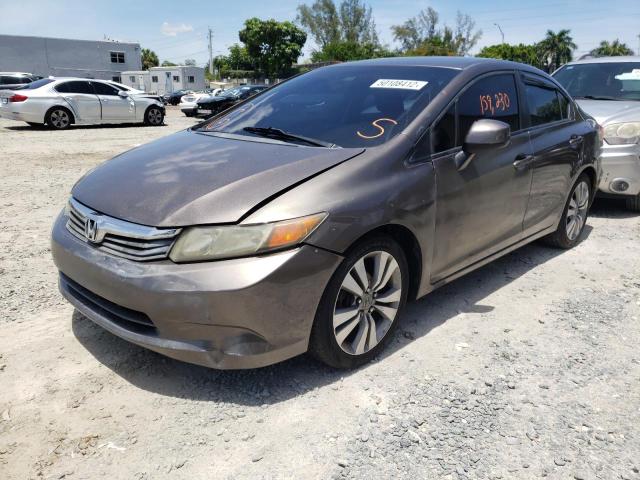 Photo 2 from auction – 2012 HONDA CIVIC LX with VIN 2HGFB2F51CH547945