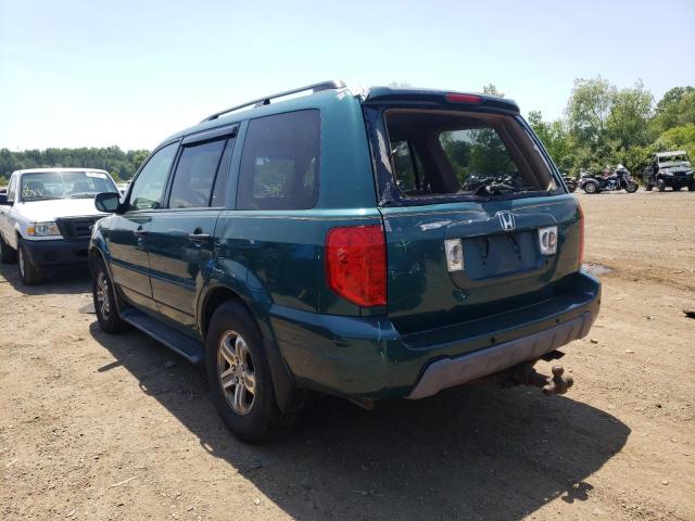Photo 3 from auction – 2003 HONDA PILOT EXL with VIN 2HKYF18543H514142