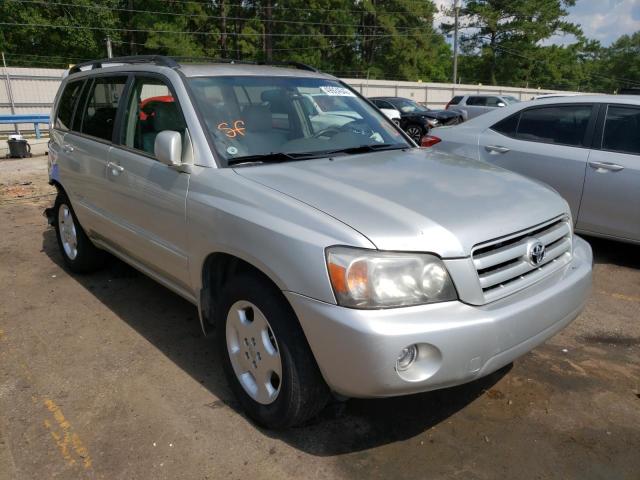 TOYOTA HIGHLANDER 2006 with VIN JTEDP21A160110057 - Photo from auction