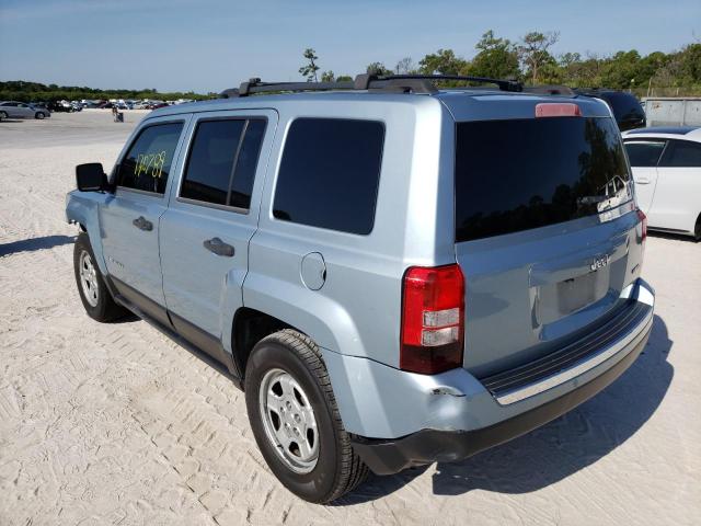Photo 3 from auction – 2014 JEEP PATRIOT SP with VIN 1C4NJPBA4ED602739
