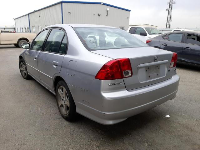 Photo 3 from auction – 2004 HONDA CIVIC EX with VIN 2HGES26744H561949