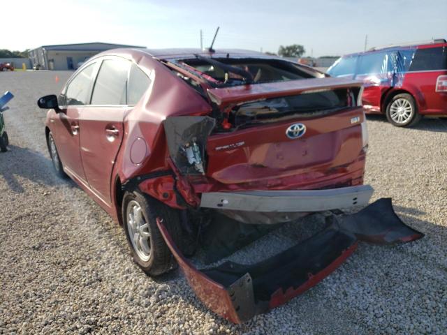 Photo 3 from auction – 2011 TOYOTA PRIUS with VIN JTDKN3DU7B0257250