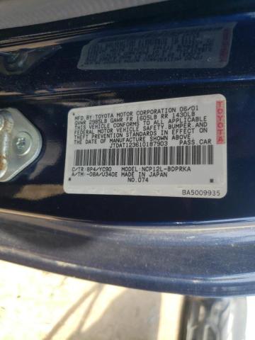 Photo 10 from auction – 2001 TOYOTA ECHO with VIN JTDAT123610187903
