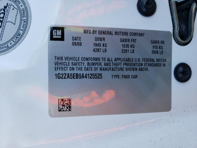 Photo 10 from auction – 2010 PONTIAC G6 with VIN 1G2ZA5EB9A4125525