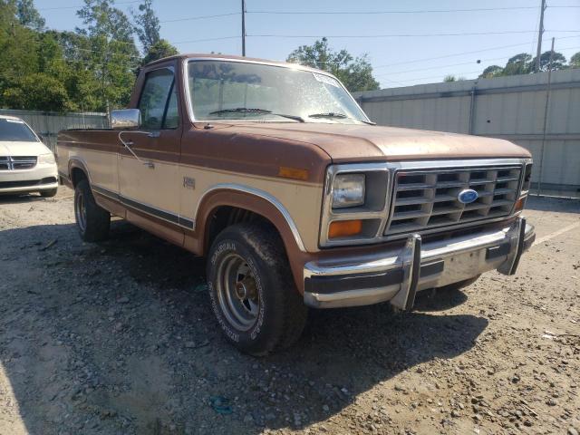 FORD F150 1986 with VIN 1FTEF15H1GNA05858 - Photo from auction