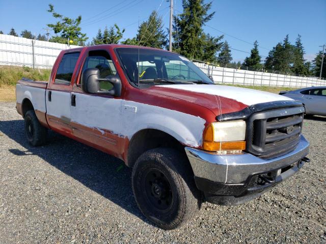 FORD F250 SUPER 2001 with VIN 1FTNW21L21EB27474 - Photo from auction