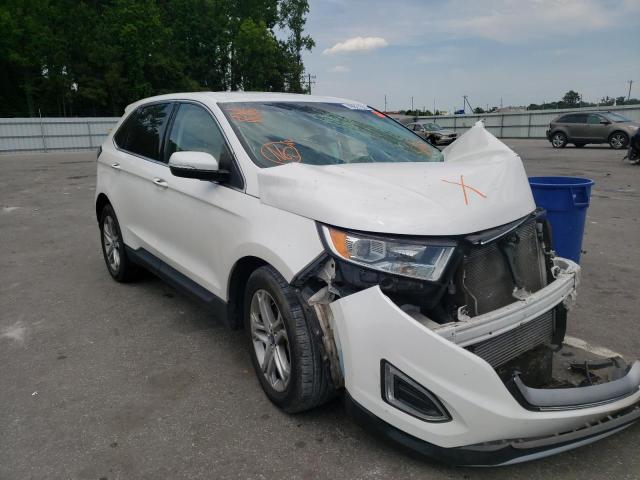 FORD EDGE TITAN 2017 with VIN 2FMPK3K93HBB54763 - Photo from auction