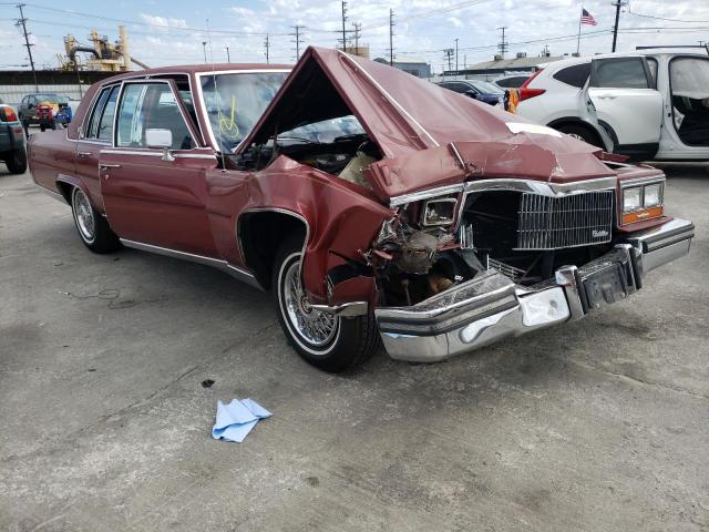 Photo 1 from auction – 1989 CADILLAC BROUGHAM with VIN 1G6DW51Y7KR711276