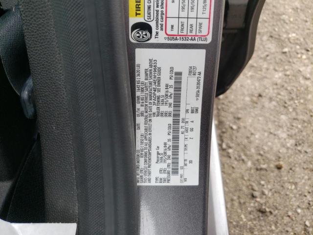 Photo 10 from auction – 2014 FORD FIESTA SE with VIN 3FADP4EJ4EM196833
