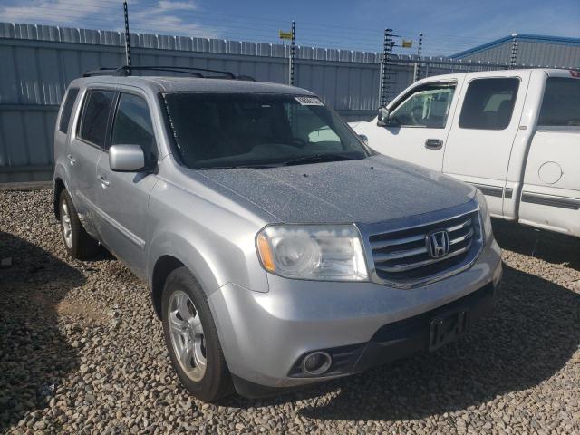 HONDA PILOT EXLN 2013 with VIN 5FNYF4H77DB027858 - Photo from auction