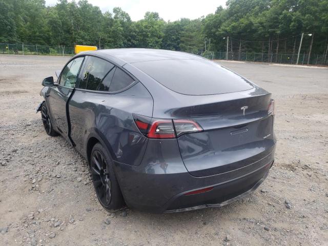 Photo 3 from auction – 2022 TESLA MODEL Y with VIN 7SAYGDEE4NF386671