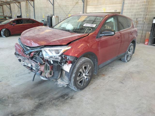 Photo 2 from auction – 2018 TOYOTA RAV4 LE with VIN 2T3ZFREV8JW485659