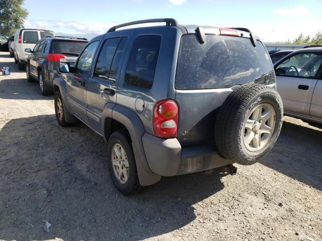 Photo 3 from auction – 2002 JEEP LIBERTY SP with VIN 1J4GL48K82W296205