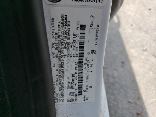 Photo 10 from auction – 2012 FORD FIESTA SE with VIN 3FADP4EJ0CM106364