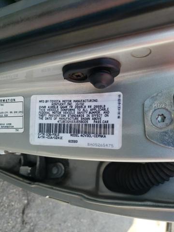 Photo 10 from auction – 2003 TOYOTA CAMRY LE with VIN 4T1BE32K63U658005