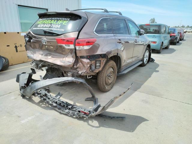 Photo 4 from auction – 2019 TOYOTA HIGHLANDER with VIN 5TDDZRFH9KS978408