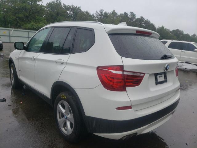 Photo 3 from auction – 2011 BMW X3 XDRIVE2 with VIN 5UXWX5C50BL709683